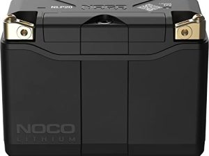 NOCO Lithium NLP20 ، Group 20 ، 600A Lithium Powersport Battery ، 12V 7Ah Replacement دراجة نارية خفيفة الوزن ، ATV ، UTV ، Jetski ، جزازة العشب وبطارية المولدات - Harley Davidson ، Honda ، Kawasaki ، BMW