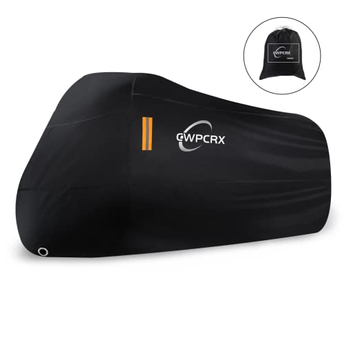 غطاء دراجة نارية CWPCRX ، غطاء دراجة قماش أكسفورد 210T-116in ، غطاء دراجة نارية مقاوم للماء في الهواء الطلق ، مع حقيبة تخزين بفتحات قفل لهوندا ، سوزوكي ، كاواساكي ، إلخ ... غطاء دراجة نارية CWPCRX ، غطاء دراجة قماش أكسفورد 210T-116in ، غطاء دراجة نارية مقاوم للماء في الهواء الطلق ، مع حقيبة تخزين بفتحات قفل لهوندا ، سوزوكي ، كاواساكي ، إلخ ...