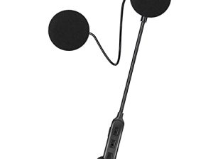 JZAQ Motorcycle Helmet Bluetooth Headset ، ملحقات الدراجة النارية ، سماعة رأس رياضية ، مكبرات الصوت بدون استخدام اليدين ، الرد التلقائي ، 60 ساعة من وقت اللعب ، نظام جودة صوت عالي ، ركوب دراجة نارية / تزلج / ركوب الدراجات