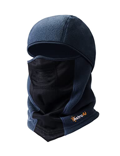 قناع تزلج AstroAI Balaclava للتزلج الشتوي من الصوف الحراري غطاء قناع الوجه للرجال والنساء أكثر دفئًا ومقاوم للرياح وقابل للتنفس والطقس البارد للتزلج والعمل في الهواء الطلق وركوب الدراجات النارية والتزلج على الجليد ، أزرق قناع تزلج AstroAI Balaclava للتزلج الشتوي من الصوف الحراري غطاء قناع الوجه للرجال والنساء أكثر دفئًا ومقاوم للرياح وقابل للتنفس والطقس البارد للتزلج والعمل في الهواء الطلق وركوب الدراجات النارية والتزلج على الجليد ، أزرق