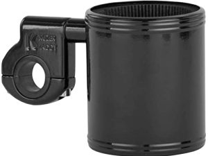 Kruzer Kaddy 300BL مسحوق أسود مثبت على المقود