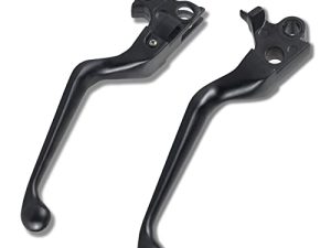 NTHREEAUTO Black Brake Clutch Lever Hand Lever متوافق مع Harley Sportster 883 1200 Dyna Softail Electra Glide Road King Touring Fat Bob