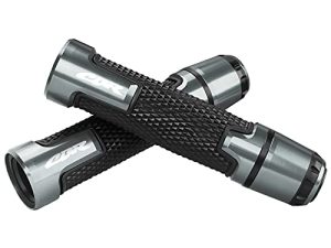 YLFDC 7/8 "22 مللي متر مقود الدراجة النارية مع نهايات قبضة لهوندا CBR 600RR F4 F4I CBR 1000RR 954RR 929RR 900RR (رمادي)