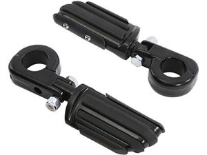 Green-L Universal Motorcycle 1.25 "مسند قدم للطريق السريع مع مشبك تثبيت P يصلح لقضيب تحطم هوندا 32 مم