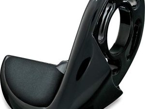 Kuryakyn 6319 ملحق مقود الدراجة النارية: ISO Throttle Boss ، متوافق مع Kuryakyn ISO Grips ، أسود لامع ، عبوة من 1