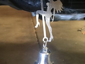 Kustom Cycle Parts Universal Stainless Steel Stripper Bell Hanger - Bolt and Ring متضمن. يناسب جميع دراجات هارلي ديفيدسون النارية والمزيد! صنع بفخر في الولايات المتحدة الأمريكية! (لا جرس)