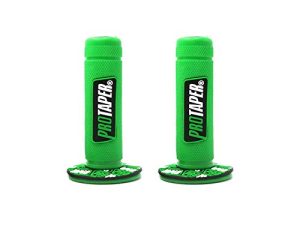 مقود الدراجة النارية 7/8 "22 مللي متر Pro Dirt Pit Bike Grips Universal لـ Yamaha Honda Kawasaki BMW Suzuki