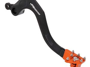 AnXin دراجة نارية الخلفية دواسة الفرامل رافعة القدم ل KX250F 2006-2018 KX250 2019-2020 - برتقالي