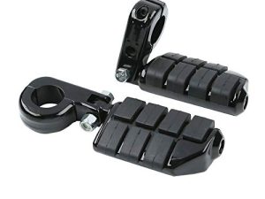 Green-L العالمي للدراجات النارية Lion Paw 1.25 "مسند قدم للطريق السريع مع مشبك P جبل مناسب لجولة Harley Touring 32mm Crash Bar