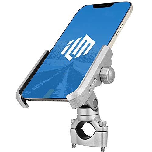 ILM دراجة نارية الهاتف جبل قسط الألومنيوم العالمي حامل مقود الدراجة يناسب iPhone 7 | 7 بلس ، 8 | 8 بلس ، آيفون 12 | 13Pro Max ، جالاكسي ، يحمل هواتف تصل إلى 3.7 بوصة موديل A10 (فضي) ILM دراجة نارية الهاتف جبل قسط الألومنيوم العالمي حامل مقود الدراجة يناسب iPhone 7 | 7 بلس ، 8 | 8 بلس ، آيفون 12 | 13Pro Max ، جالاكسي ، يحمل هواتف تصل إلى 3.7 بوصة موديل A10 (فضي)
