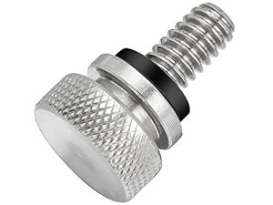 Amazicha مقعد فولاذي مقاوم للصدأ مسمار برغي للمقعد الخلفي سريع التركيب 1/4 "-20 خيط متوافق مع Harley Sportster Softail Touring Dyna 1996-2022
