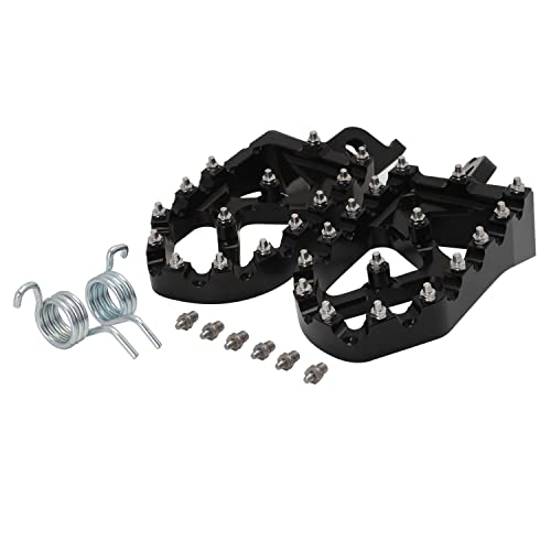JFG RACING Dirt Bike أوتاد ، دراجة نارية توسيع الترابية دراجة القدم أوتاد دواسات القدم مساند CNC لـ CR125 / 250 02-07 / CRF150R 07-22 / CRF250R 04-22 / CRF250X 04-17 / CRF450R 02-22 / CRF450RX 17-22 / CRF450X 05-22 (أسود) JFG RACING Dirt Bike أوتاد ، دراجة نارية توسيع الترابية دراجة القدم أوتاد دواسات القدم مساند CNC لـ CR125 / 250 02-07 / CRF150R 07-22 / CRF250R 04-22 / CRF250X 04-17 / CRF450R 02-22 / CRF450RX 17-22 / CRF450X 05-22 (أسود)