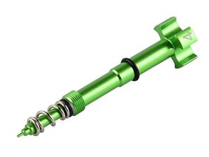 NICECNC Green Universal Aire / Fuel Mixer Screw Adjuster Keihin FCR Carb Motorcycle متوافق مع Kawasaki Honda Yamaha Suzuki CRF YZF WR KXF KLX RMZ ، انظر الإعداد
