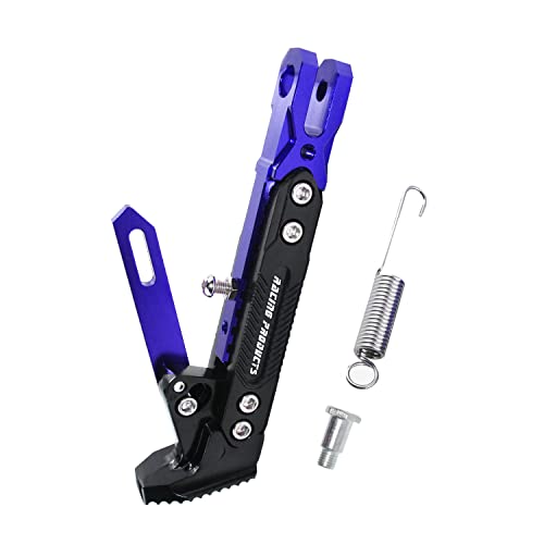Adsspro Universal Motorcycle Kickstand Accessories Motor Scooter معدّل CNC سبائك الألومنيوم حامل ثلاثي القوائم قابل للتعديل مسند دعم جانب القدم حامل حامل Motorbike Motorbike Motocross Dit Pit Bike Adsspro Universal Motorcycle Kickstand Accessories Motor Scooter معدّل CNC سبائك الألومنيوم حامل ثلاثي القوائم قابل للتعديل مسند دعم جانب القدم حامل حامل Motorbike Motorbike Motocross Dit Pit Bike