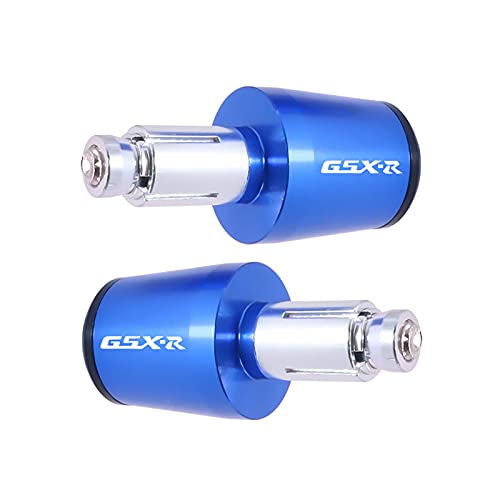 نهاية قضيب المقبض للدراجة النارية سوزوكي GSXR 600750 1000 (أزرق) نهاية قضيب المقبض للدراجة النارية سوزوكي GSXR 600750 1000 (أزرق)