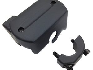 HTTMT MT262-001- غطاء أسطوانة سائل الفرامل الأمامية أسود متوافق مع V-Star 650/1100/950/1300 (1998-2013)