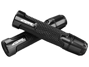 YLFDC 7/8 "22 مللي متر مقود الدراجة النارية مع نهايات قبضة لهوندا CBR 600RR F4 F4I CBR 1000RR 954RR 929RR 900RR (أسود)