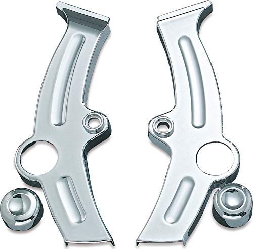 ملحق Kuryakyn 7851 للدراجات النارية: أغطية إطار Boomerang للدراجات النارية Harley-Davidson 2000-07 ، كروم ، زوج واحد ملحق Kuryakyn 7851 للدراجات النارية: أغطية إطار Boomerang للدراجات النارية Harley-Davidson 2000-07 ، كروم ، زوج واحد