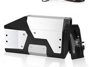 LKV R1200GS صندوق أدوات دراجة نارية قوس الجانب الأيسر مع غطاء من الفولاذ المقاوم للصدأ لاستبدال BMW R1250GS LC ADV Adventure F750 F850