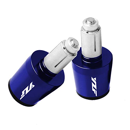 مقود الدراجة النارية 7/8 "22 مللي متر ينتهي بمقبض من الألومنيوم وأغطية مقابض لـ YZF R1 R3 R6 R125 R6S R25600R (أزرق) مقود الدراجة النارية 7/8 "22 مللي متر ينتهي بمقبض من الألومنيوم وأغطية مقابض لـ YZF R1 R3 R6 R125 R6S R25600R (أزرق)