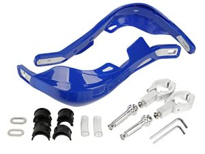 واقيات اليد RUTU Dirt Bike - مقابض الدراجات النارية - ملحقات ATVs ، Dirtbike ، Pitbike ، الطرق الوعرة ، الدراجات الكهربائية - تناسب مقاود 7/8 "و1-1 / 8" ، أزرق