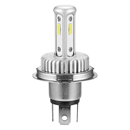 H4 LED مصباح أمامي للدراجات النارية Hi / Lo Beam 9003 لمبة 2500 لومن أبيض 6000k CSP رقائق LED مصباح أمامي للسيارة H4 تصميم 1: 1 (عبوة من 1) H4 LED مصباح أمامي للدراجات النارية Hi / Lo Beam 9003 لمبة 2500 لومن أبيض 6000k CSP رقائق LED مصباح أمامي للسيارة H4 تصميم 1: 1 (عبوة من 1)
