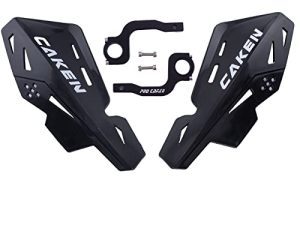 PRO CAKEN Universal 7/8 "22mm and 1 1/8" 28mm مقبض قضيب واقيات اليد CNC قوس لدراجة الترابية موتوكروس ATV لـ SX SXF EXC XCW-Black