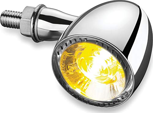 ملحق إضاءة الدراجة النارية Kuryakyn 2552: Kellermann Bullet 1000 PL ، مصباح LED أمامي يعمل / إشارة انعطاف / مصباح وامض ، أبيض / كهرماني ، كروم ، عبوة من 1 ملحق إضاءة الدراجة النارية Kuryakyn 2552: Kellermann Bullet 1000 PL ، مصباح LED أمامي يعمل / إشارة انعطاف / مصباح وامض ، أبيض / كهرماني ، كروم ، عبوة من 1