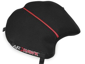 Airhawk - وسادة مقعد دراجة نارية كبيرة R-REVB Cruiser R لسفر مريح - حجم كبير