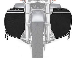 KEMIMOTO Street Glide Soft Lowers Chaps ، تدفئة الساق للدراجات النارية للتجول على الطرق King Road Glide Electra Glide و Trike موديل 1980-2016 2017 2018 2019 2020 2021 2022