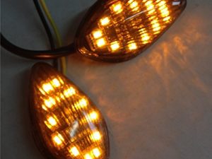 SMT- Smoke Led Flush Mount Turn Signal متوافق مع Honda Cbr 919600 F3 / F4 / F4I 600Rr 1000Rr [B00V2ZQ78Q]