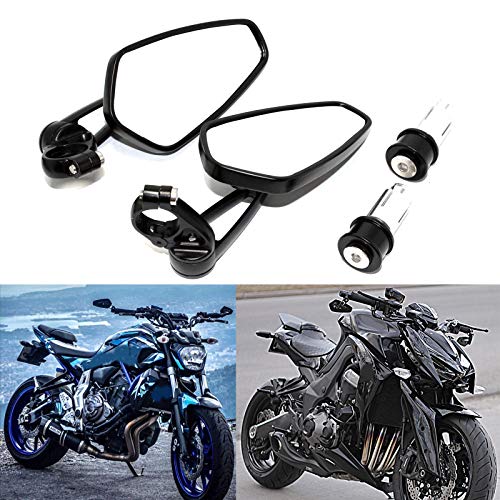 خيارات غنية العالمي الأسود للدراجات النارية 22 مم 7/8 '' بار مرايا الرؤية الخلفية GROM MSX125 CB500F Z125 pro Z650 Z750 Z800 Z900 MT-03 MT-07 FZ-07 MT-09 FZ-09 MT-10 FZ-10 MT-25 FZ6 FZ8 FZ6R SV650 SV1000 خيارات غنية العالمي الأسود للدراجات النارية 22 مم 7/8 '' بار مرايا الرؤية الخلفية GROM MSX125 CB500F Z125 pro Z650 Z750 Z800 Z900 MT-03 MT-07 FZ-07 MT-09 FZ-09 MT-10 FZ-10 MT-25 FZ6 FZ8 FZ6R SV650 SV1000