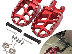 أوتاد قدم الدراجة الترابية JFG RACING ، Billet MX أوتاد قدم للدراجة النارية CR80R / RB 1996-2002 / CR85R / RB 03-07 / XR250R 1996-2004 / XR400R 1996-2004 / XR600R 1989-2000 / XR650L 1992-2021 / XR650R 2000-2007