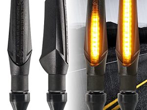evermotor 4 قطع العالمي البسيطة LED للدراجات النارية إشارات الانعطاف أضواء تشغيل مؤشرات الضوء E-MARK يتدفق بدوره إشارة أضواء مقاوم للماء IP67