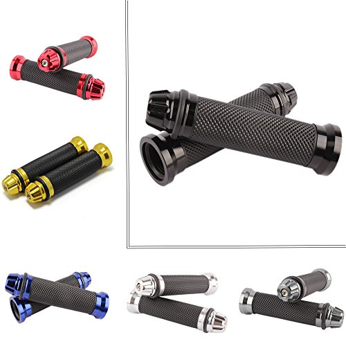 MOTORCYCLE 7/8 "مقابض مقابض جل لياماها YZF 600 R6 سوزوكي GSXR 1000 (أسود) MOTORCYCLE 7/8 "مقابض مقابض جل لياماها YZF 600 R6 سوزوكي GSXR 1000 (أسود)