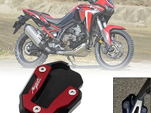 لهوندا CRF1100L CRF 1000 L أفريقيا التوأم CRF1100L 2017-2022 دراجة نارية مسند القدم الجانب حامل تمديد وسادة دعم لوحة