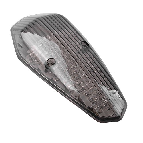 مصباح خلفي لفرامل LED متكامل للدراجة النارية من Mallofusa متوافق مع HONDA SHADOW AERO 750 2004 2005 2006 2007 Smoke Len مصباح خلفي لفرامل LED متكامل للدراجة النارية من Mallofusa متوافق مع HONDA SHADOW AERO 750 2004 2005 2006 2007 Smoke Len