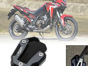 لهوندا CRF1100L CRF 1000 L أفريقيا التوأم CRF1100L 2017-2022 دراجة نارية مسند القدم الجانب حامل تمديد وسادة دعم لوحة
