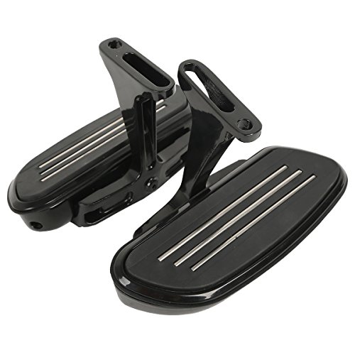 XMT MOTO Passenger Footboard and Mount Kit يناسب موديلات Touring 1993 لاحقًا ، أسود XMT MOTO Passenger Footboard and Mount Kit يناسب موديلات Touring 1993 لاحقًا ، أسود