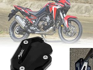 لهوندا CRF1100L CRF 1000 L أفريقيا التوأم CRF1100L 2017-2022 دراجة نارية مسند القدم الجانب حامل تمديد وسادة دعم لوحة