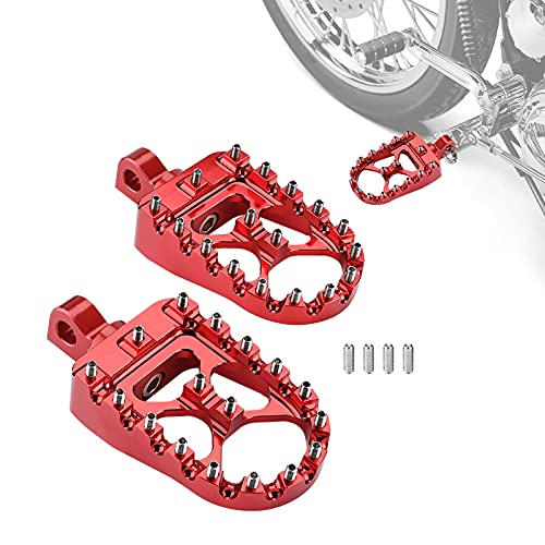 مسامير قدم للدراجة النارية KEMIMOTO CNC لـ Dyna Sportster FLFB FLSTF Iron 883 Softail Street Glide ، مفرمة MX قابلة للدوران 360 درجة بنمط بوبر أحمر مسامير قدم للدراجة النارية KEMIMOTO CNC لـ Dyna Sportster FLFB FLSTF Iron 883 Softail Street Glide ، مفرمة MX قابلة للدوران 360 درجة بنمط بوبر أحمر